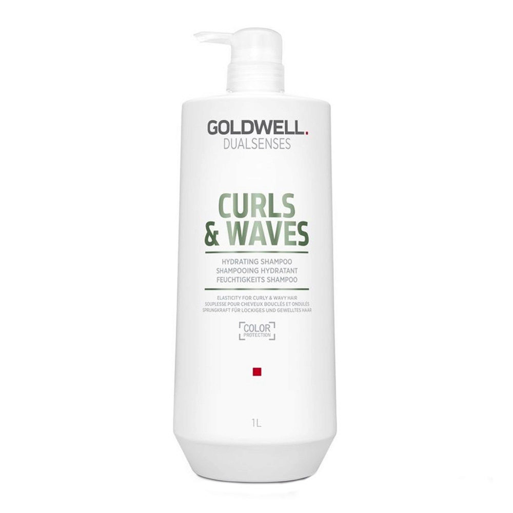 Goldwell Dualsenses Curls & Waves Hydrating Shampoo 1000ml - shampooing hydratant pour cheveux bouclés ou ondulés