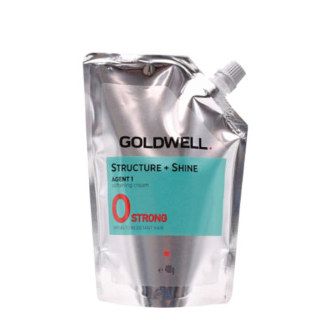 Goldwell Struct+Shine Soft Crm Strong/0, 400Ml - crème lissante pour lissage