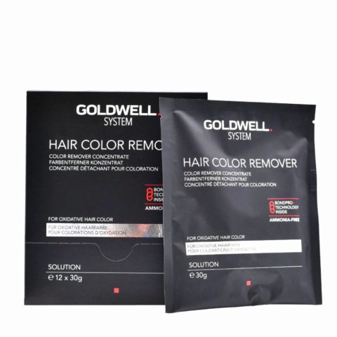 System hair Color remover 12x30gr - concentré pour l'élimination de la couleur