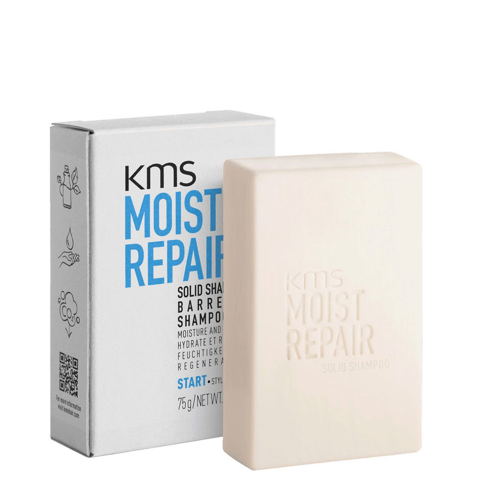 Kms Moist Repair Solid Shampoo 75 gr - shampooing solide pour cheveux abîmés