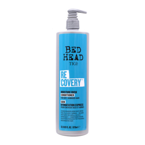 Bed Head Recovery Moisture Rush Conditioner 970ml - conditionneur pour cheveux secs et abîmés