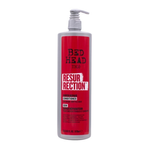 Tigi Bed Head Resurrection Super Repair Conditioner 970ml - conditionneur pour les cheveux cassants et fragiles