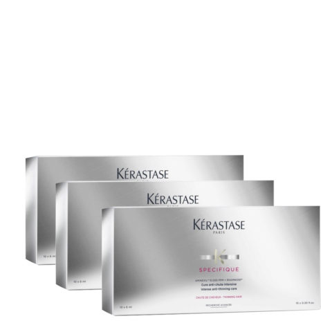Kerastase Specifique Cure Anti-Chute Intensive 10x6ml 3 Packs
