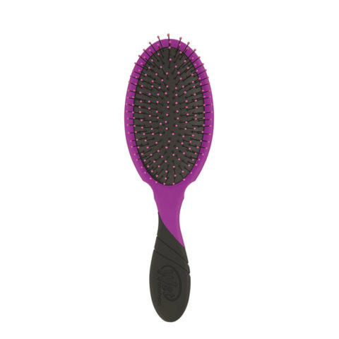 WetBrush Pro Detangler Black - Brosse violette avec manche ergonomique