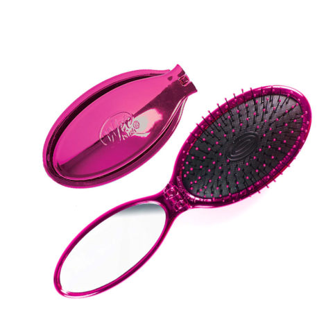 WetBrush Detangler Pro Pop and Go Speedy Dry Rose - pinceau refermable rose