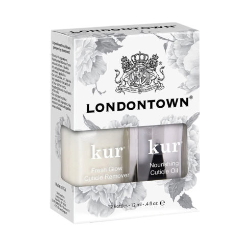 Londontown Kur Duo Cuticle Saver 12ml : Cuticle Oil & Cuticle Remover 12ml+12ml - soin des cuticules