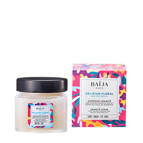 Baija Paris Delirium Floral Body Scrub 200gr - exfoliant corporel à l'iris et au patchouli