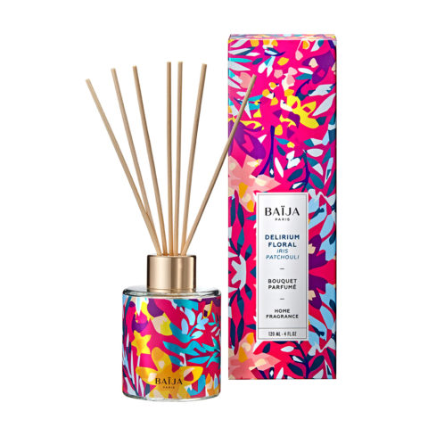 Baija Paris Delirium Floral Home Fragrance 120ml - parfum pour ambiances iris et patchouli