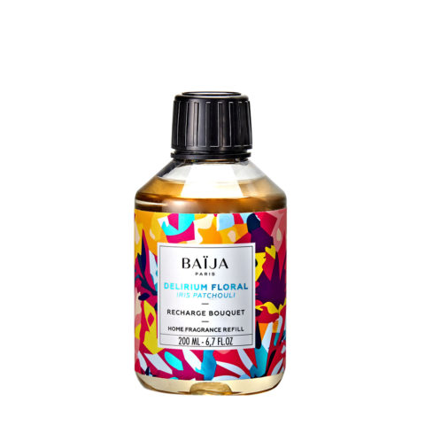 Baija Paris Delirium Floral Home Fragrance Refill 200ml - recharge pour désodorisants iris et patchouli