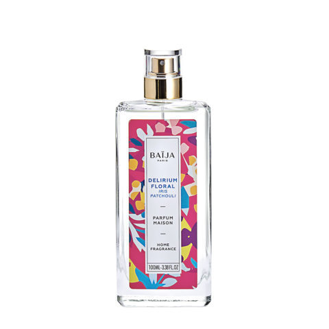 Baija Paris Delirium Floral Home Fragrance 100ml - vaporisateur de parfum d'ambiance iris et patchouli