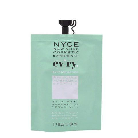 Nyce Ev'ry 4 Vector System Pure Balance Normalizing Shampoo 50ml - shampooing pour cuir chevelu gras