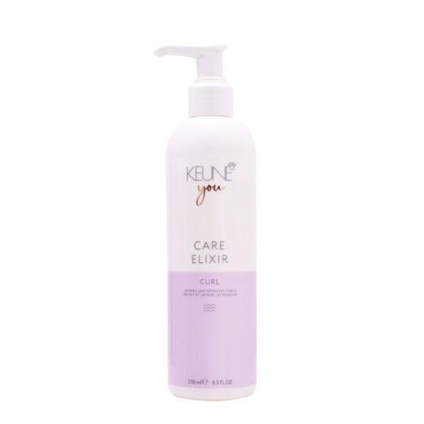 Keune You Care Elixir Curl 250ml - hydratant pour cheveux bouclés