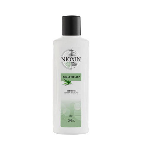 Nioxin Scalp Relief Shampoo 200ml - Shampooing pour cuir chevelu sec et qui démange