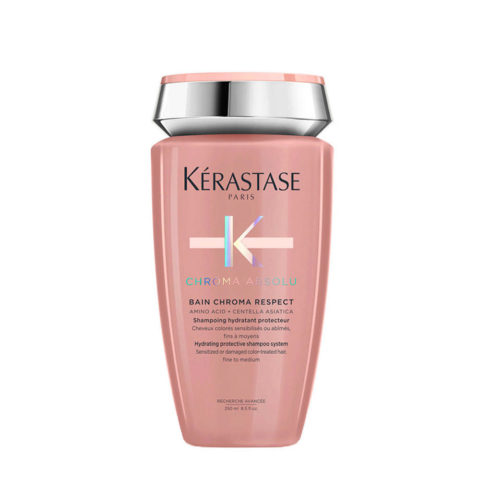 Kerastase Chroma Absolu Bain Chroma Respect Shampoo 250ml - shampooing hydratant pour cheveux fins