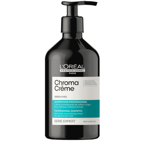 L'Oréal Professionnel Chroma Creme Matte Shampoo 500ml - shampooing mat pour cheveux châtains à noirs