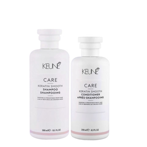 Care Line Keratin Smooth Shampoo 300ml Conditioner 250ml