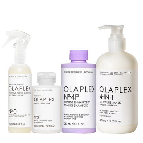 Olaplex Coffret Rebuilding pour cheveux blonds et abîmés