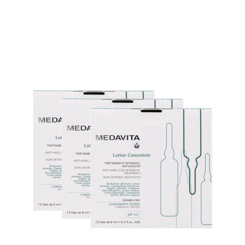 Medavita Lotion concentree Fiale Anticaduta 13x6ml pH 3.5   x3pack