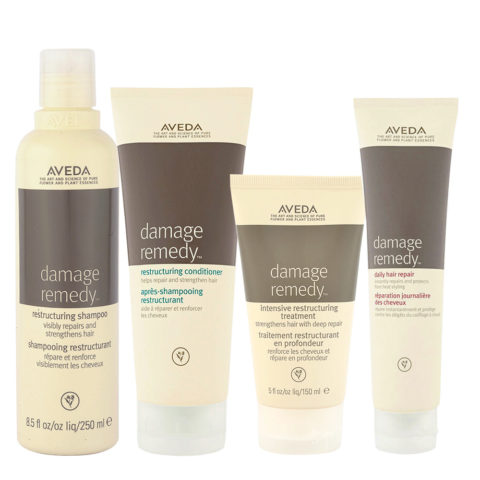 Damage Remedy Restructuring Shampoo 250ml Conditioner 200ml Treatment 150ml Hair Repair 100ml