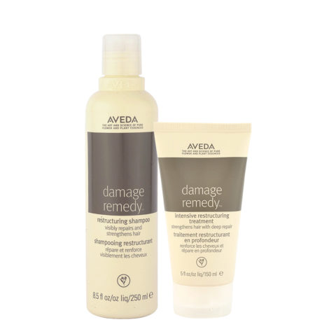 Aveda Damage Remedy Restructuring Shampoo 250ml Treatment 150ml