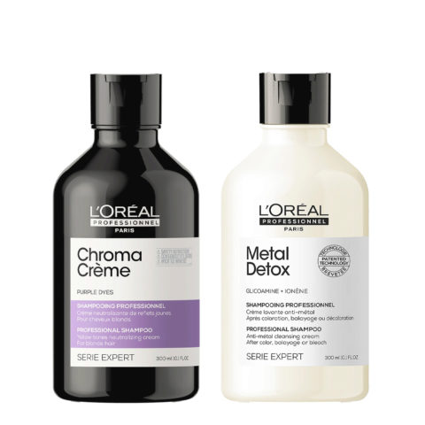 Chroma Creme Purple Shampoo 300ml Metal Detox Shampoo300ml