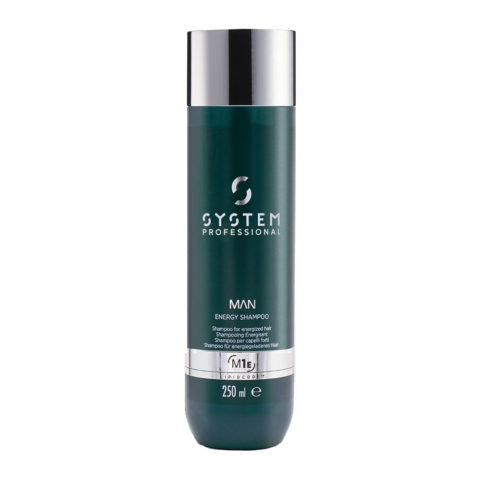 System Professional Man Energy Shampoo 250ml - shampooing fortifiant