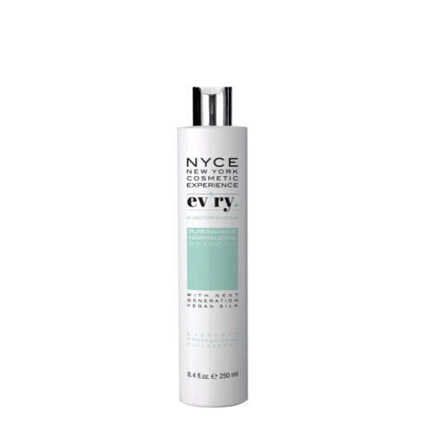 Ev'ry 4 Vector System Pure Balance Normalizing Shampoo 250ml - shampooing pour cuir chevelu gras