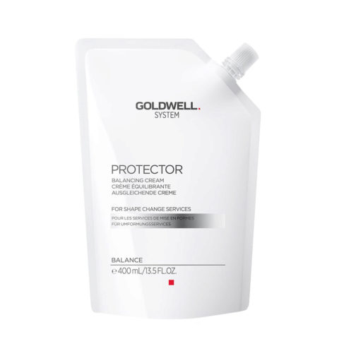 Goldwell Nuwave System Protector 400ml - crème équilibrante pour cheveux traités et fragiles