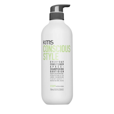 KMS Conscious Style Everyday Conditioner 750ml - après-shampooing pour cheveux normaux ou fins