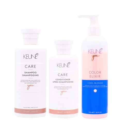 You Color Elixir Treatment Cool Blonde - traitement neutralisant pour les cheveux blonds, gris et blancs