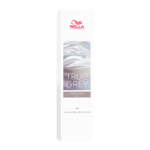Wella True Grey Pearl Mist Light 60ml   - tonifiant pour cheveux gris cendrés