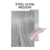Wella True Grey Steel Glow Medium 60ml - tonifiant pour cheveux gris acier