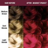 Manic Panic Amplified Cream Formula Vampire Red 118ml - coloration semi-permanente longue tenue