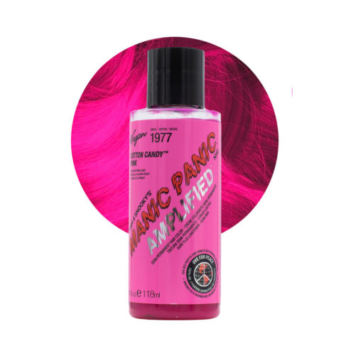 Manic Panic Amplified Cream Formula Cotton Candy Pink 118ml - coloration semi-permanente longue tenue