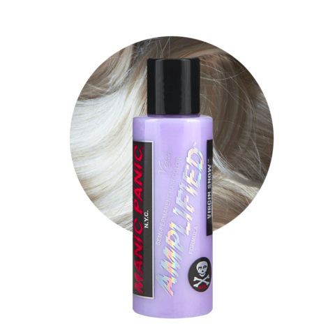 Manic Panic Amplified Cream Formula Virgin Snow 118ml - coloration semi-permanente longue tenue