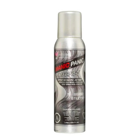 Amplified Spray-on Silver Stiletto 125ml - coloration temporaire en spray