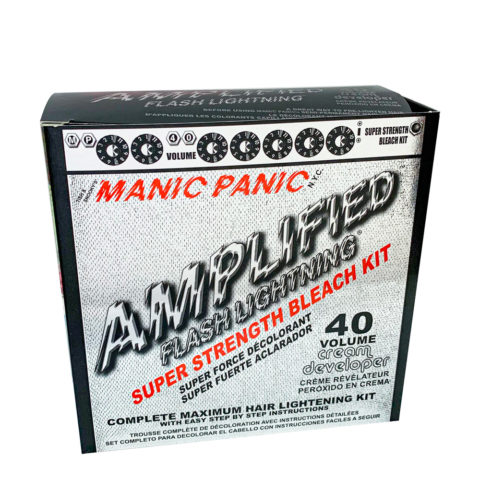 Manic Panic Flash Lightning Bleach Kit 40 volumes - Kit de blanchiment 40 volumes