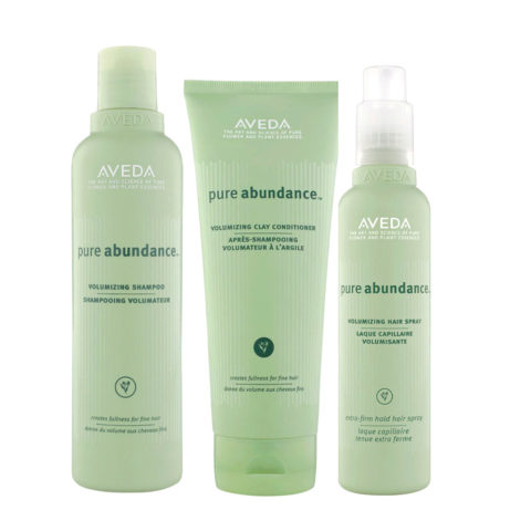 Aveda Pure Abundance Volumizing Shampoo 250ml Conditioner 200ml Hair Spray 200ml