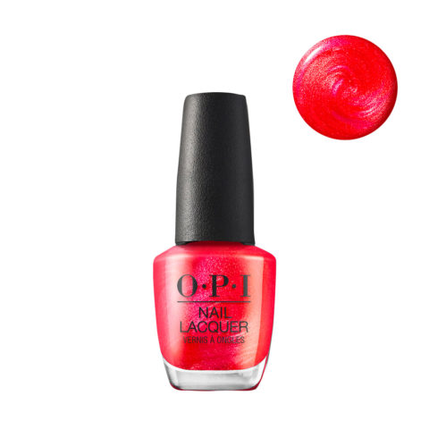 Opi Nail Lacquer Spring NLD55 Heart and Con-soul 15ml - vernis à ongles rouge perle
