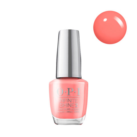 OPI Nail Lacquer Infinite Shine Spring Collection ISLD53 Suzi is My Avatar 15ml - Vernis à ongles corail longue durée