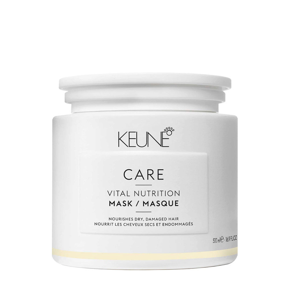 Keune Care Vital Nutrition Mask 500ml - masque nourrissant pour cheveux secs et abîmés