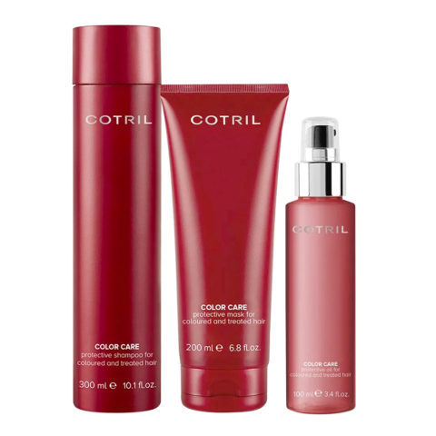 Cotril Color Care Shampoo 300ml Mask 200ml Protective Oil 100ml