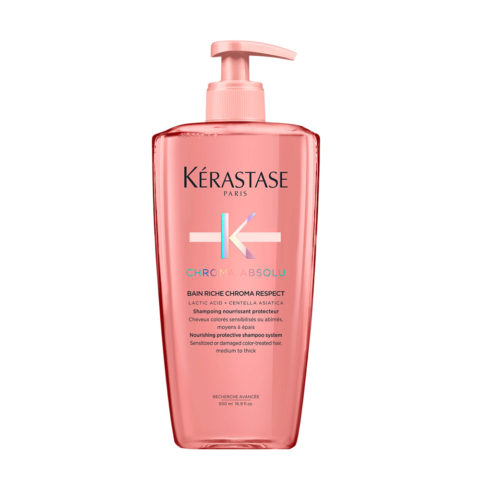 Kerastase Chroma Absolu Bain Riche Shampoo 500ml - shampooing protecteur et nourrissant