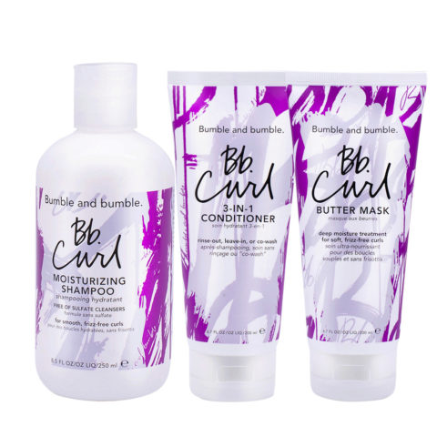 Bb. Curl  Shampoo 250ml Conditioner 200ml Butter Mask 200ml