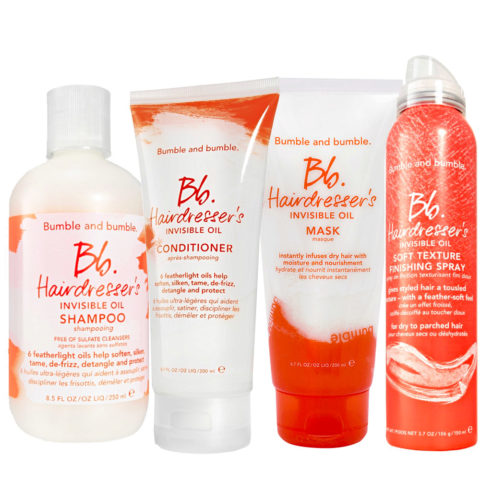 Bb. Hairdresser's Invisible Oil Shampoo 250ml Conditioner 200ml Mask 200ml Spray 150ml