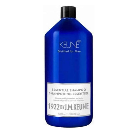 Keune 1922 Essential Shampoo 1000ml - shampooing essentiel