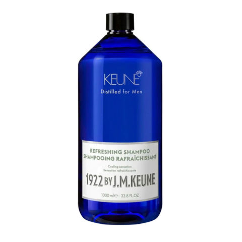 Keune 1922 Refreshing Shampoo 1000ml - shampooing rafraichissant