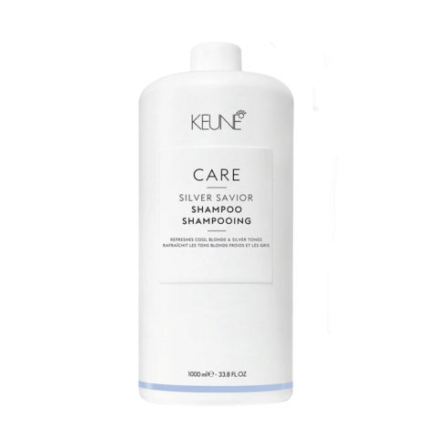 Keune Care line Silver savior Shampoo 1000ml - Shampooing Anti Jaunissant