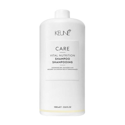 Keune Care line Vital nutrition Shampoo 1000ml - shampoing hydratant pour cheveux secs