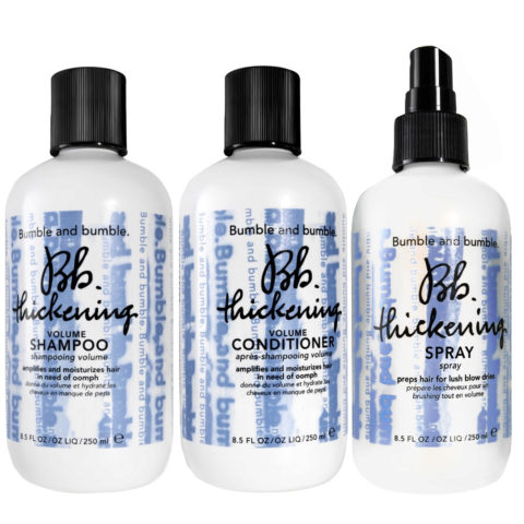 Bumble And Bumble Thickening Volume Shampoo250ml Conditioner250ml Spray250ml